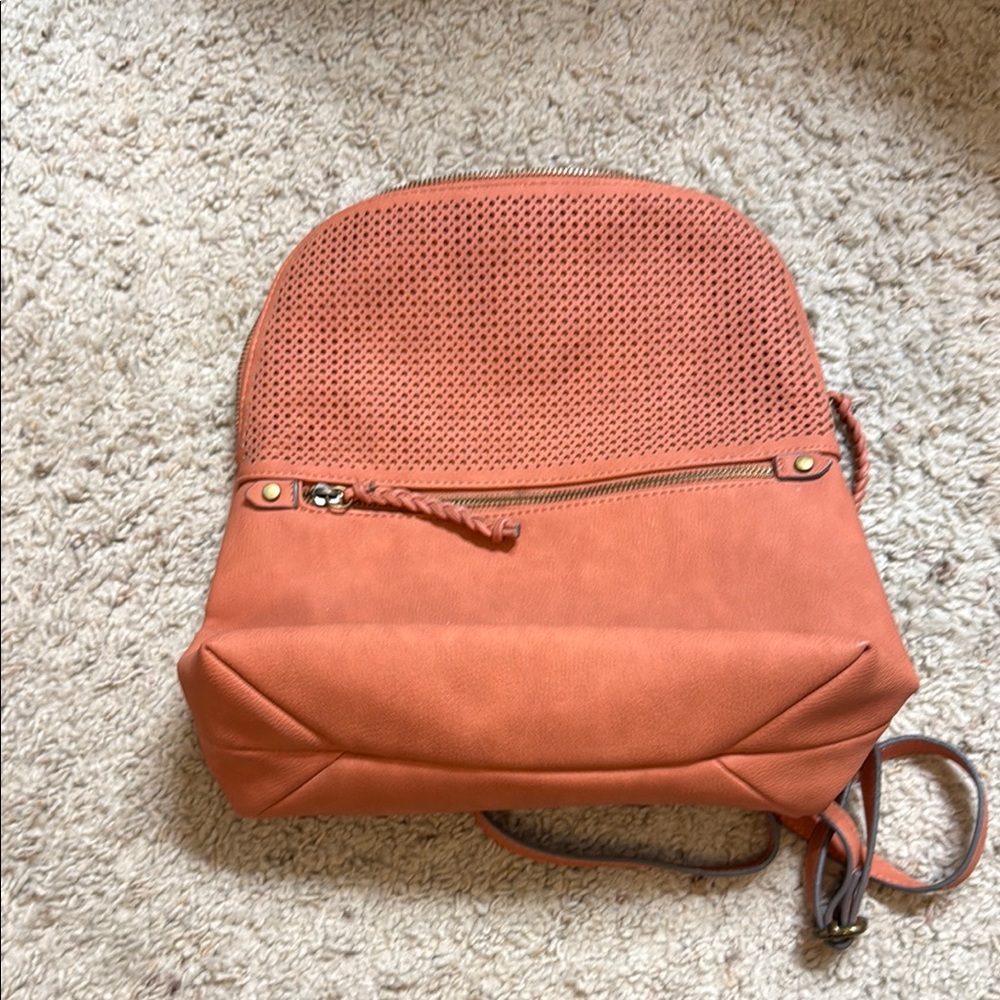 Sonoma Orange Backpack with Modern Design